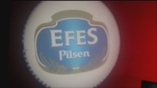 Efes Pilsen Duvara Logo Yansitma Uygulmasi