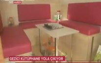 GEZİCİ KÜTÜPHANELER BİNLERCE KİTABI OKURLARA ULAŞTIRIYOR. BAKAN ÖMER ÇELİK TESLİM TÖRENİNDE KONUŞTU