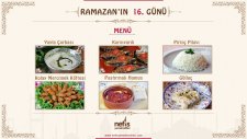 İftar Menüsü 16. Gün 13 Temmuz 2014