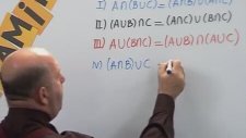 Kümelerde Birleşim Ve Kesişim İşlemleri - Ygs Matematik Konu Anlatımı - Lisego