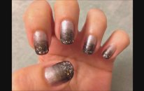 Nail Art - Gece Modelleri - Degrade Tırnaklar (Ombre model)