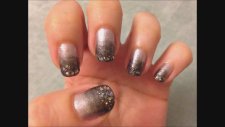 Nail Art - Gece Modelleri - Degrade Tırnaklar (Ombre model)