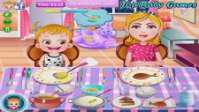 Bebek Bakma Oyunları - Hazel Bebek Yemek Yiyor