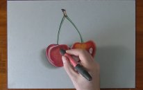 3d Kiraz Çizimi