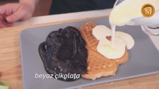 Belçika Usulü Çok Çikolatalı Waffle