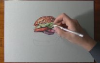 Hamburger Çizimi