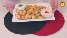 Belçika Usulü Samuray Mayonez Ve Sarımsak Soslu Patates Kızartması