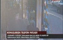 Konuşurken Cep Telefonu Yüzünde Patladı