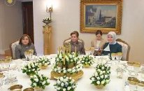 Bayan Gül, Lüksemburg Büyük Düşesi Teresa’yı Çankaya Köşkü’nde Ağırladı