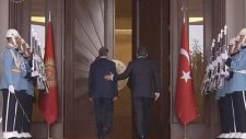 Kırgız Cumhuriyeti Cumhurbaşkanı Atambayev Çankaya Köşkü’nde