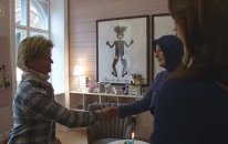 Bayan Gül, Danimarka'da Danner Kadın Sığınma Evi’ni Ziyaret Etti
