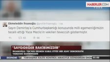 İhsanoğlu'ndan Bahçeli'yi Kızdıracak