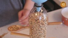 Pet Şişeden Kuş Yemliği Yapımı