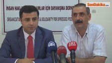 Demirtaş, Mazlum-Der Genel Başkanı Ünsal'ı Ziyaret Etti