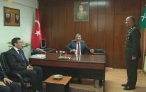 Cumhurbaşkanı Gül, Muş’ta 49. Motorlu Piyade Tugay Komutan Yardımcılığını ziyaret etti.