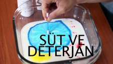 İlginç Süt Deterjan Deneyi
