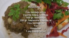 Etli Kabaklı Pilav Tarifi