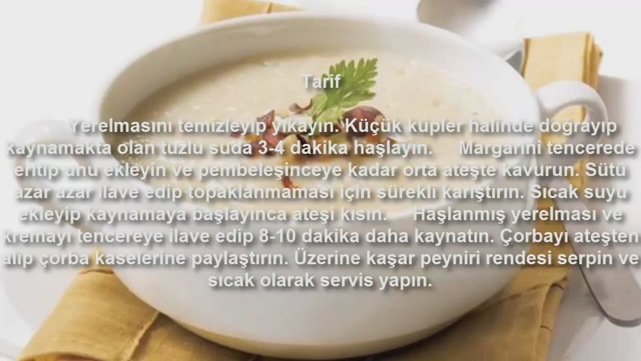 Kremalı Yerelması Çorbası Tarifi Kremalı Yerelması Çorbası Tarifi
