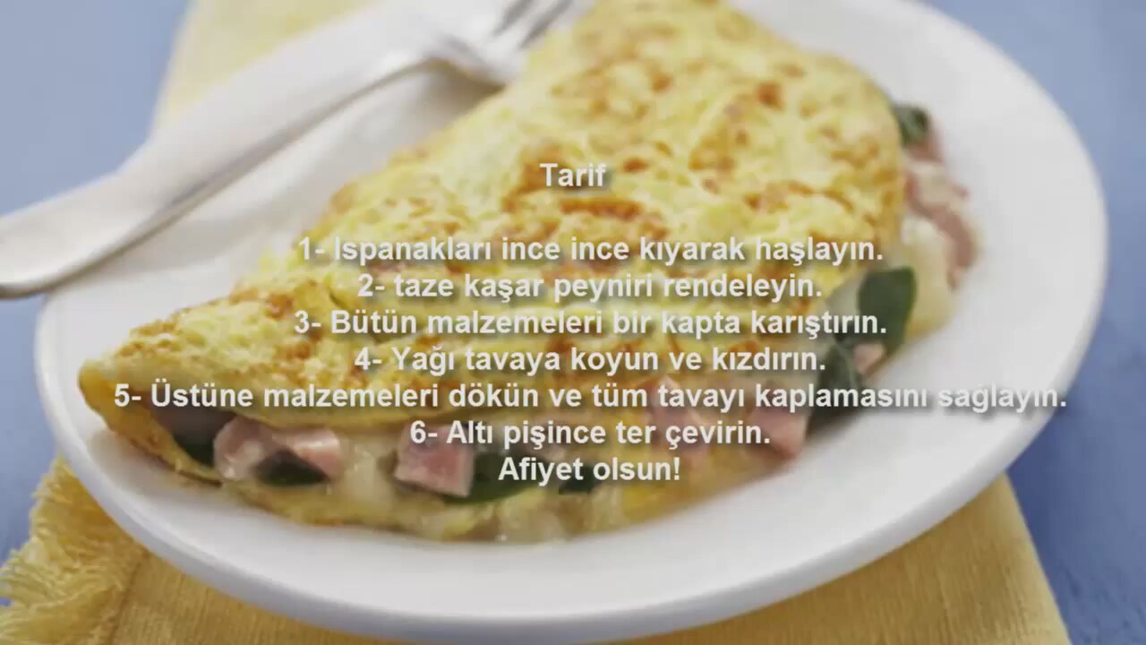 Peynirli Omlet Tarifi Peynirli Omlet Tarifi