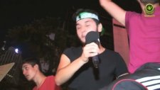 Haplanıp İsrail Protestosuna Gelen Genç (Brutal Vocal İçerir)
