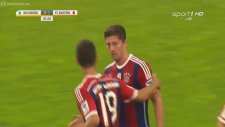 Robert Lewandowski'nin Bayern Munich'de ki ilk Golü!