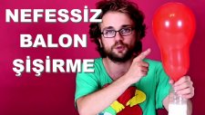 Kabartma Tozu İle Balon Şişirme