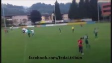 Türkler İsrailli Futbolcuları Dövdü
