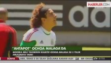 Meksika Kalecisi Guillermo Ochoa Malaga'da