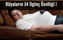 Rüyaların 14 İlginç Özelliği !