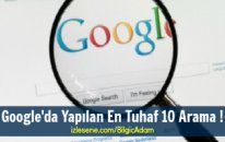 Google'da Yapılan En Tuhaf 10 Arama !
