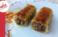 Cevizli Rulo Baklava | Kolay Baklava | Nefis Yemek Tarifleri