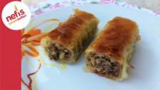 Cevizli Rulo Baklava | Kolay Baklava | Nefis Yemek Tarifleri