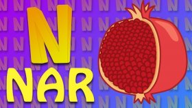 N Harfi - ABC Alfabe SEVİMLİ DOSTLAR Eğitici Çocuk Şarkıları (Türkçe Çizgi Film - Klip)