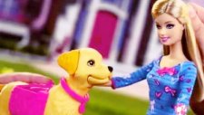 Barbie Köpeğine Tuvalet Eğitimi Veriyor