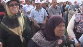 Kayseri Mitingi - Seriye Bağlayan Teyze