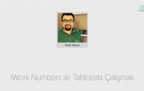 Apple Numbers ile Tablolarla Çalışmak