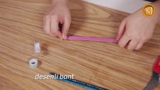 Desenli Bant ile Kalem Nasıl Süslenir?