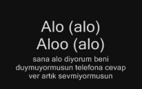 Sana Alo Diyorum Uzun Beni Duymuyormusun (Bebeksi İnce Ses)