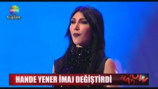 Hande Yener yeni imajı ile Harbiye konserinde