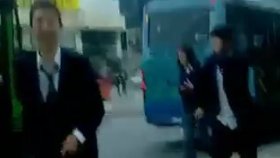 İETT Şoförüne Şaka Yapan Liselinin Son Anları