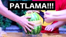 Karpuz Patlatma Deneyi (Müthiş Patlama)