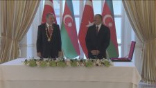 Cumhurbaşkanı Erdoğan'a “Haydar Aliyev Nişanı”
