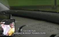 C4 Cactus Airbag in Roof Teknolojisi