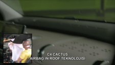 C4 Cactus Airbag in Roof Teknolojisi
