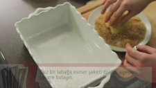 Fırında Kaymaklı Ayva Tatlısı Tarifi