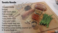 Tavuklu Noodle Tarifi