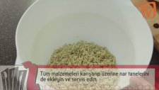 Taze Otlu Kinoa Tarifi