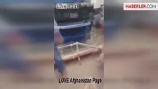 Su Deposundan Vinçle Kurtarıldı