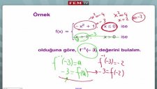 Fem Tv-Özel Tanımlı Fonksiyonlar & Parçalı Fonksiyon