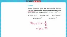 Işık Teorileri Çözme Gücü